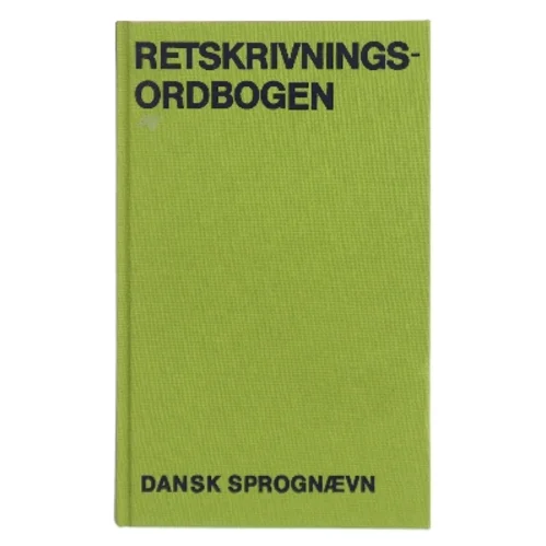 Retskrivningsordbogen (Bog)