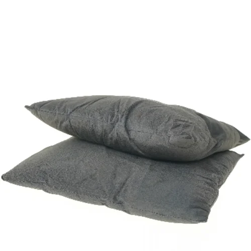 Grå puder (str. 39x41 cm)