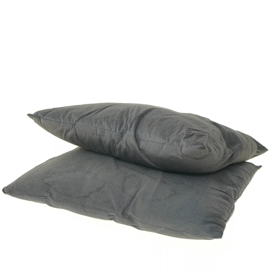 Grå puder (str. 39x41 cm)