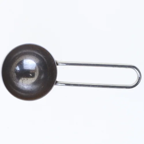 Måleske i rustfrit stål (str. Ø 3,5 cm længde 9,5 cm)