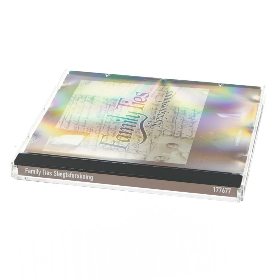 CD-rom Family Ties Slægtsforskning