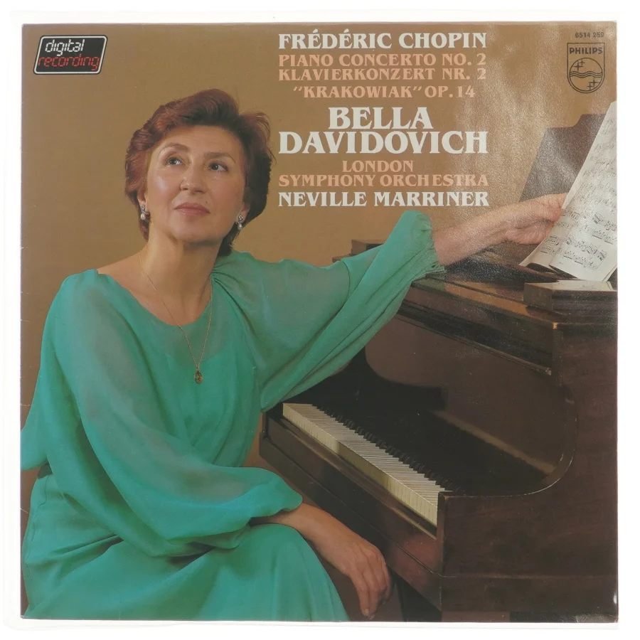 Frédéric Chopin - Piano Concerto LP fra Philips