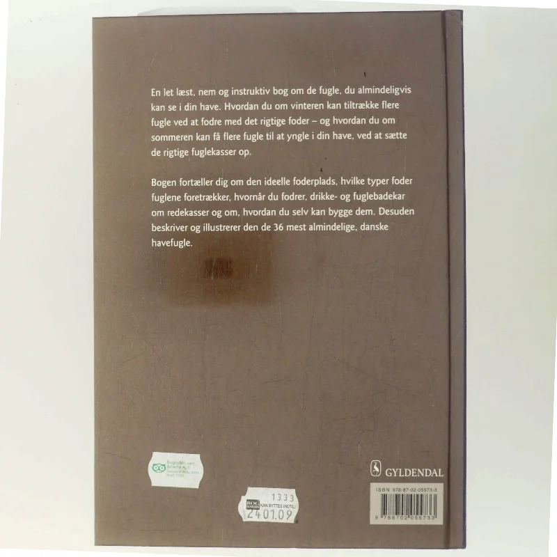 Gyldendals bog om fugle ved foderbrættet af Benny Génsbøl (Bog)