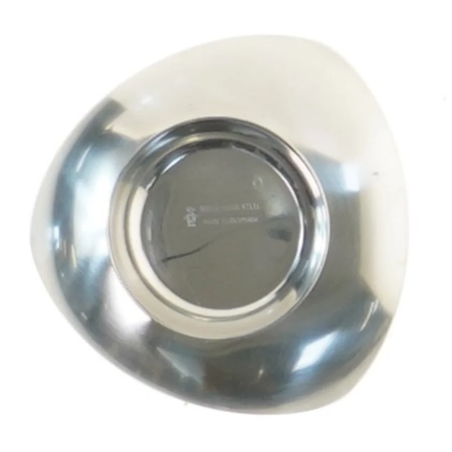 Rustfrit stål fad (str. 7,5 cm)