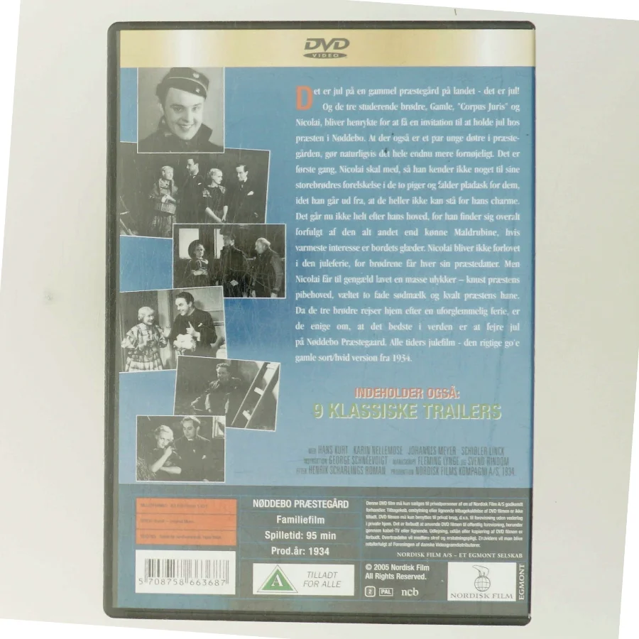 Nøddebo Præstegaard med Hans Kurt (DVD)