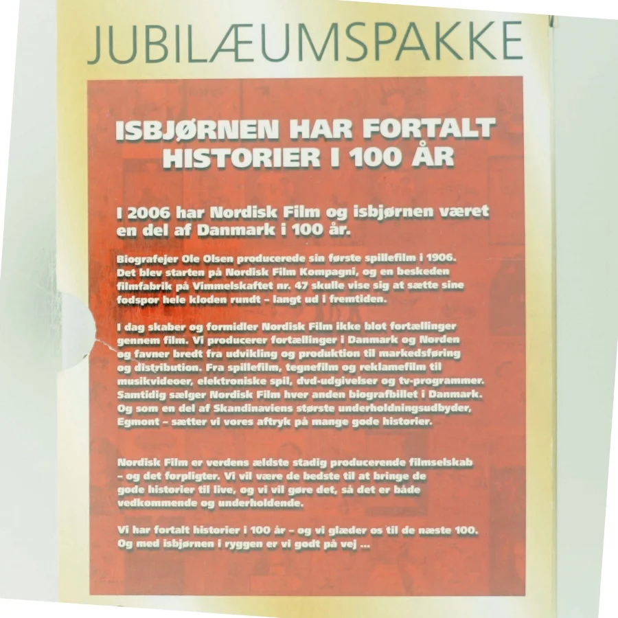 100 års filmperler: Jubilæumspakke (DVD)