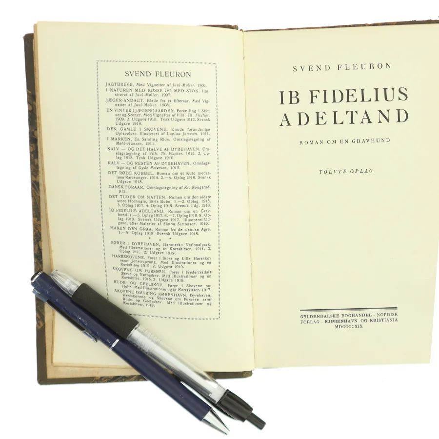 Ib Fidelius Adeltand af Svend Fleuron (Bog)