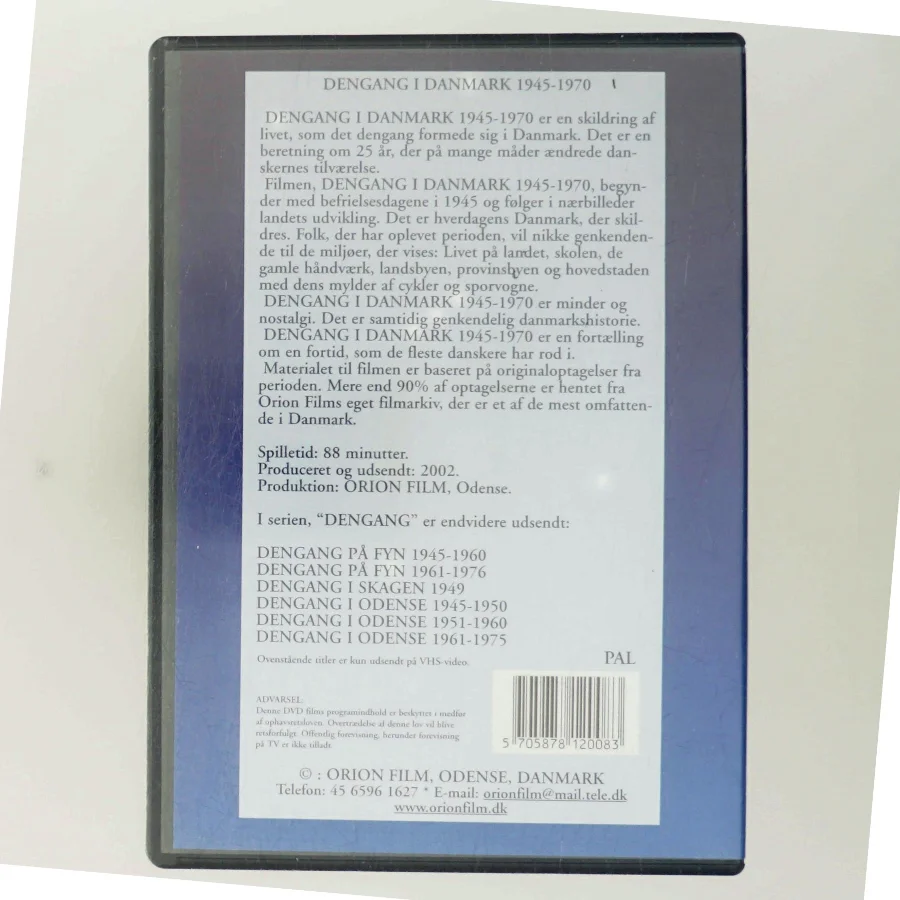 Dengang i Danmark 1945 - 1970 (DVD)