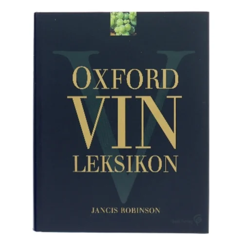 Oxford vinleksikon af Jancis Robinson (Bog)