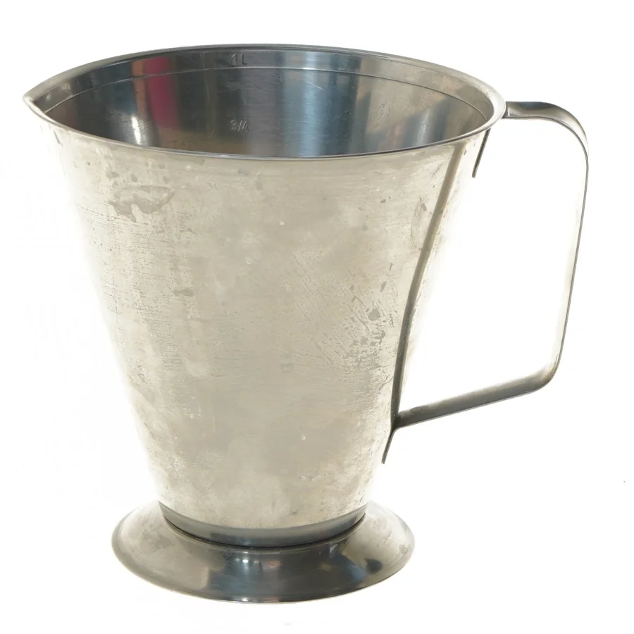 Rustfrit målebæger (str. 14x14 cm)