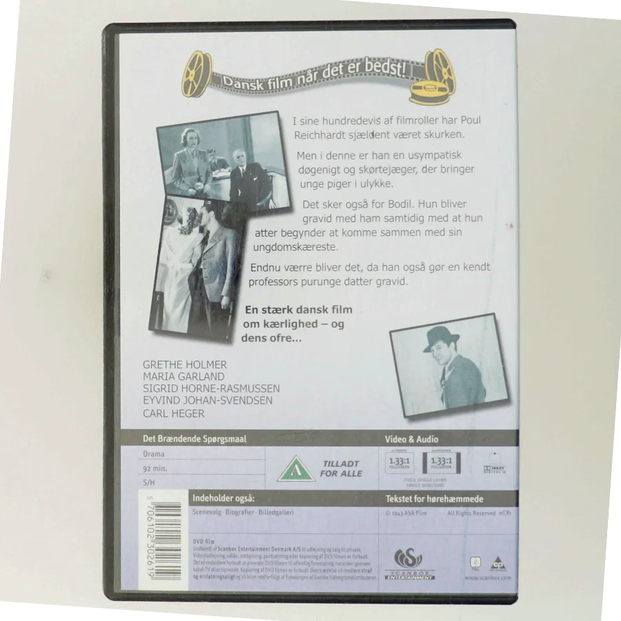 Det Brændende Spørgsmaal med Bodil Kjer (DVD)