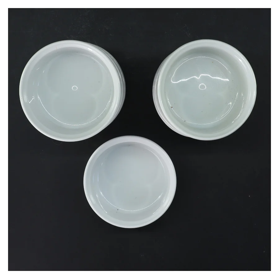 Porcelæns ramekiner (str. 7 stk Ø 9 cm)