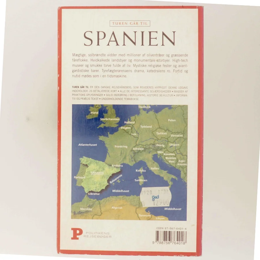 Turen går til Spanien af Frede Godsk (Bog)