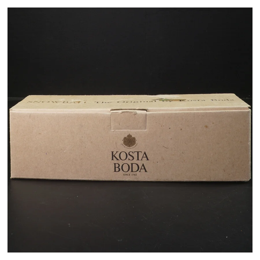 Sæt med Kosta Boda lysestager fra Kosta Boda (str. 8 cm)