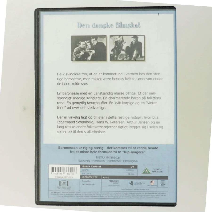 Ud i den kolde sne med Ib Schönberg (DVD)