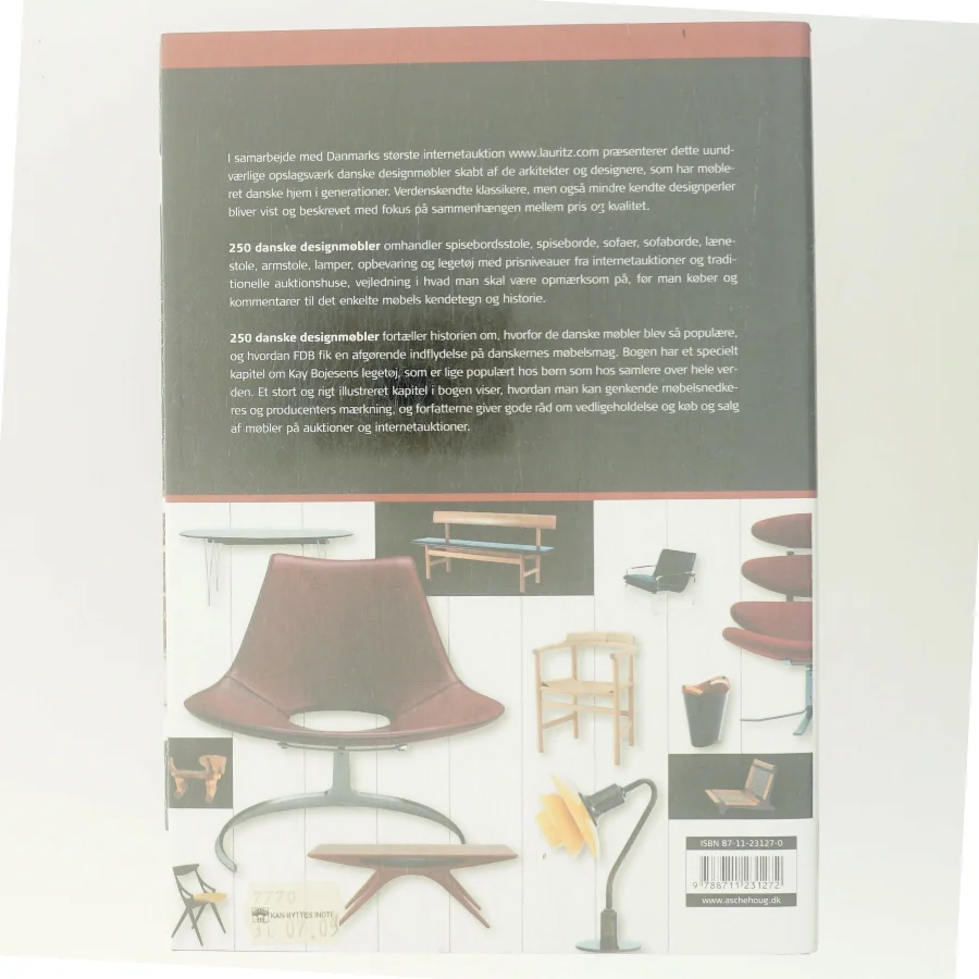 300 danske designmøbler : møbler, kunsthåndværk og brugskunst af Per H. Hansen (f. 1957) (Bog)