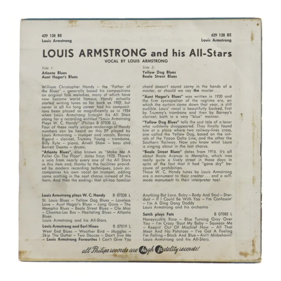 Louis Armstrong EP