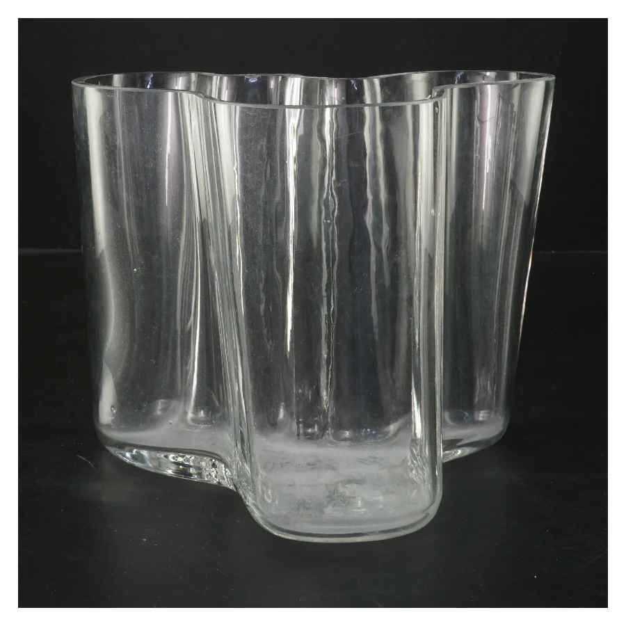 Glasvase (str. 16x21 cm) fra Iittala