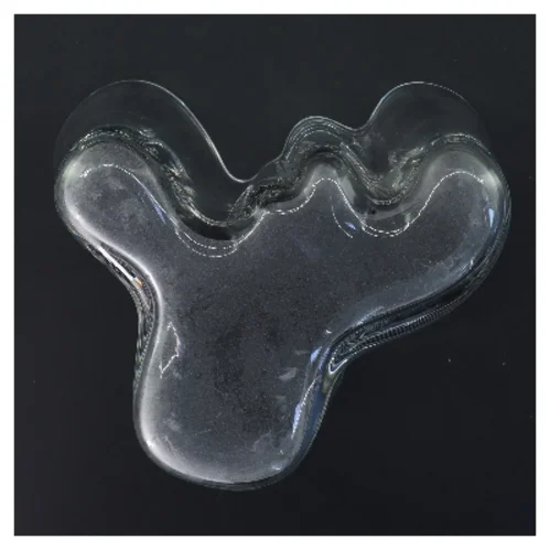 Glasvase (str. 16x21 cm) fra Iittala