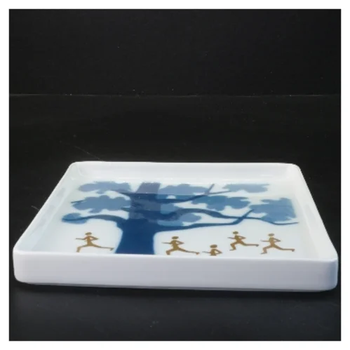  Firkantet platte fra B&G (str. 19,5x19,5 cm)