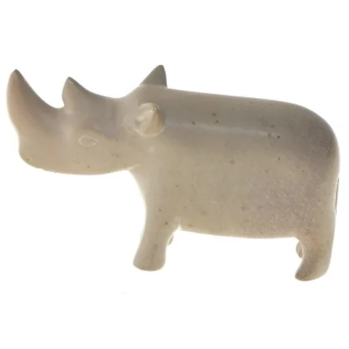 Lille næsehorn figur (str. 13x6 cm)