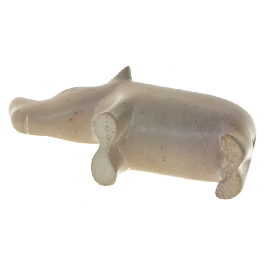 Lille næsehorn figur (str. 13x6 cm)