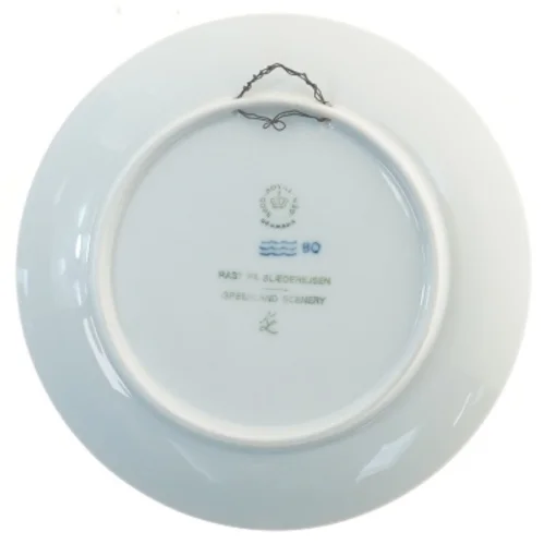 Dekorativ tallerken med 1978 motiv fra Royal Copenhagen (str. Ø 18 cm)