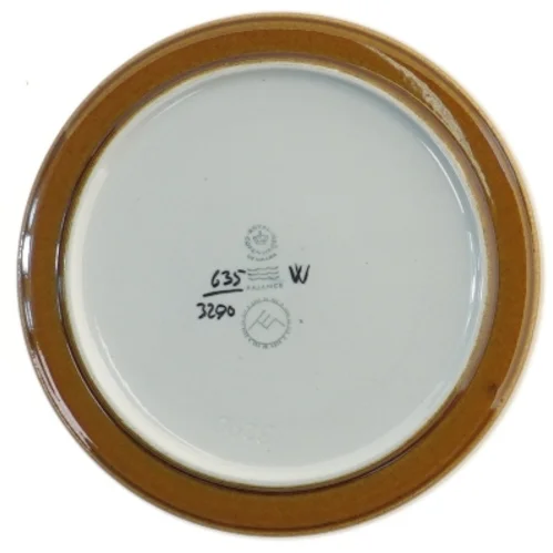 Dekorativt keramisk fad fra Royal Copenhagen (str. Ø 17 cm)