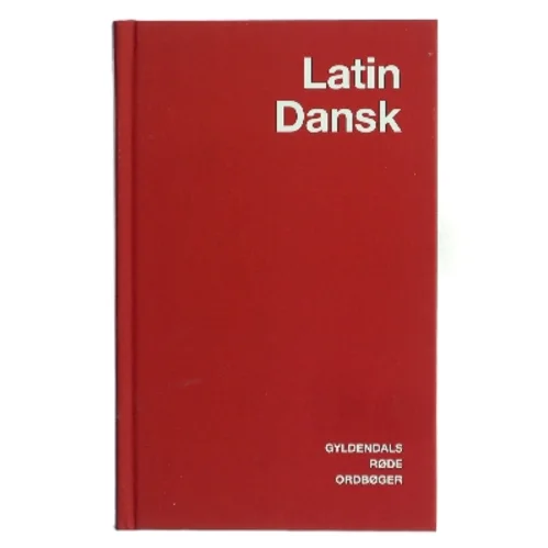 Latin-dansk ordbog af Thure Hastrup (Bog)