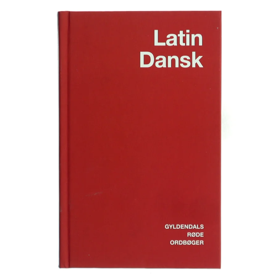 Latin-dansk ordbog af Thure Hastrup (Bog)