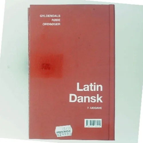 Latin-dansk ordbog af Thure Hastrup (Bog)