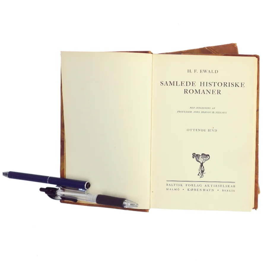 Samlede Historiske Romaner af H. F. Ewald (Bog)