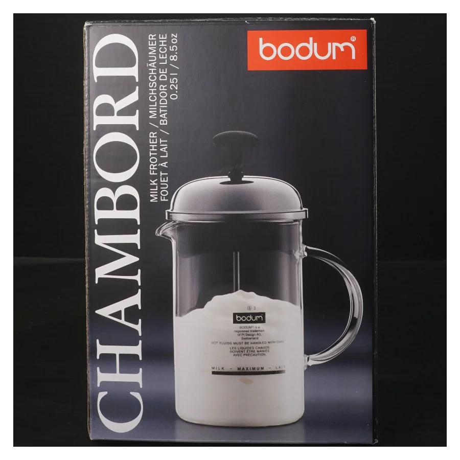 Chambord mælkeskummer fra Bodum (str. 19 cm)