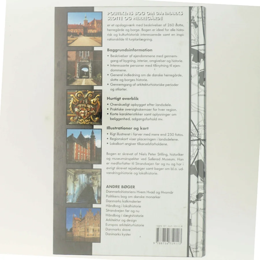 Politikens bog om Danmarks slotte og herregårde af Niels Peter Stilling (Bog)