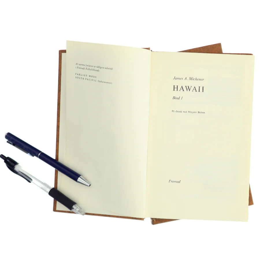 Hawaii af James A. Michener (Bog)