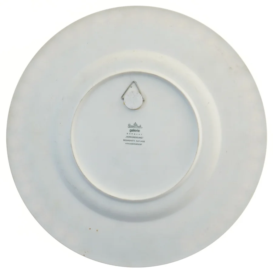 Dekorativ juletallerken fra Rosenthal (str. Ø 29 cm)