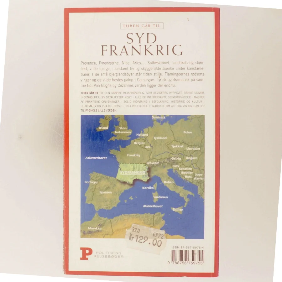 Turen går til Sydfrankrig af Erik Pouplier (Bog)