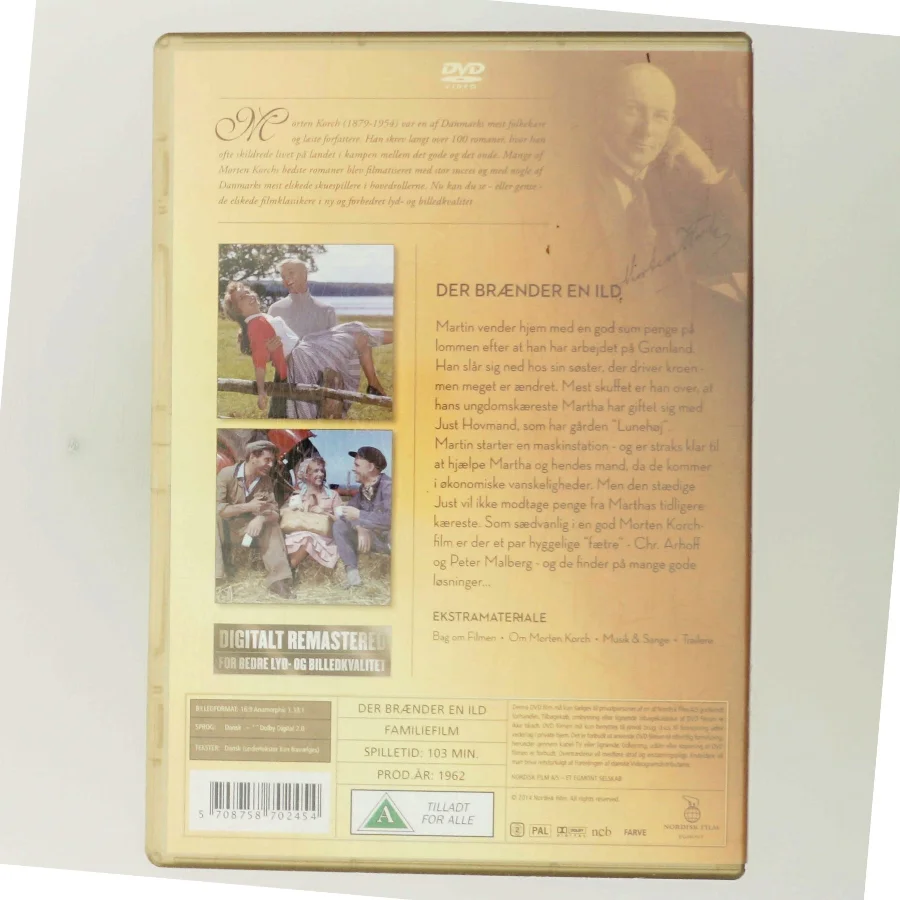 Der brænder en ild med Poul Reichhardt (DVD)