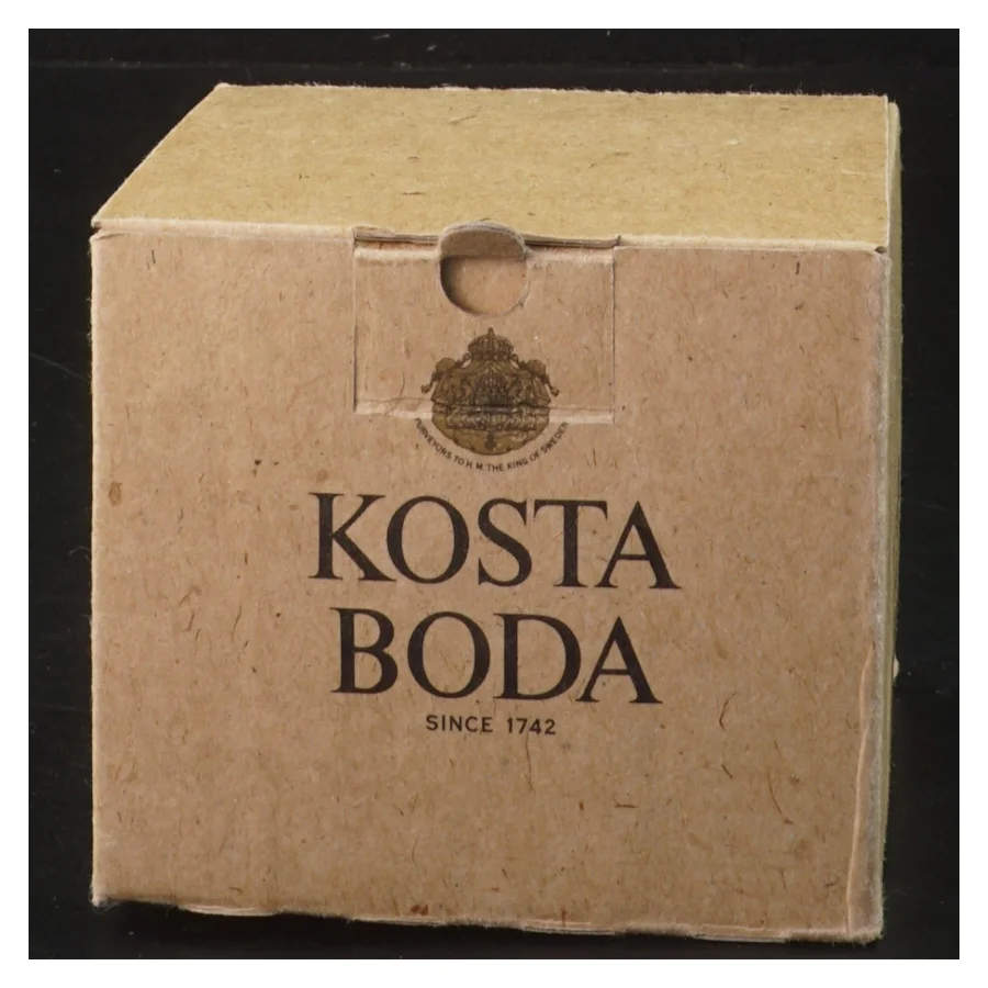 Glas lysestage fra Kosta Boda fra Kosta Boda (str. 8 cm)