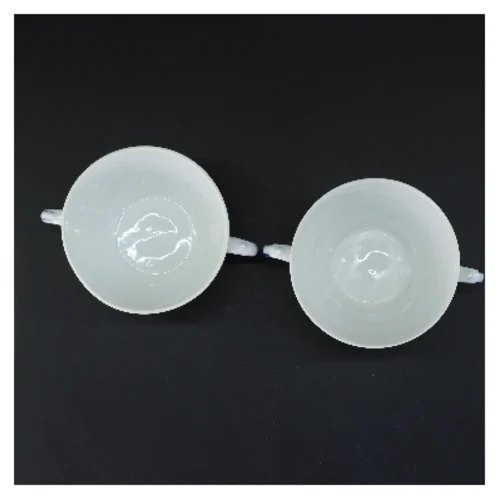 Kopper med hank med blå blomst motiv fra Royal Copenhagen (str. 2 stk Ø 11,5 cm)