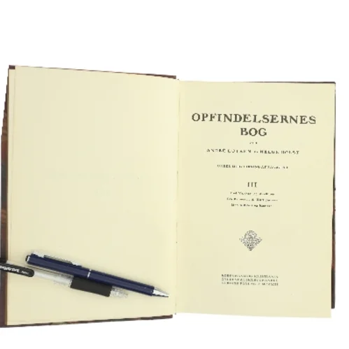 Opfindelsernes Bog af André Lütken (Bog)