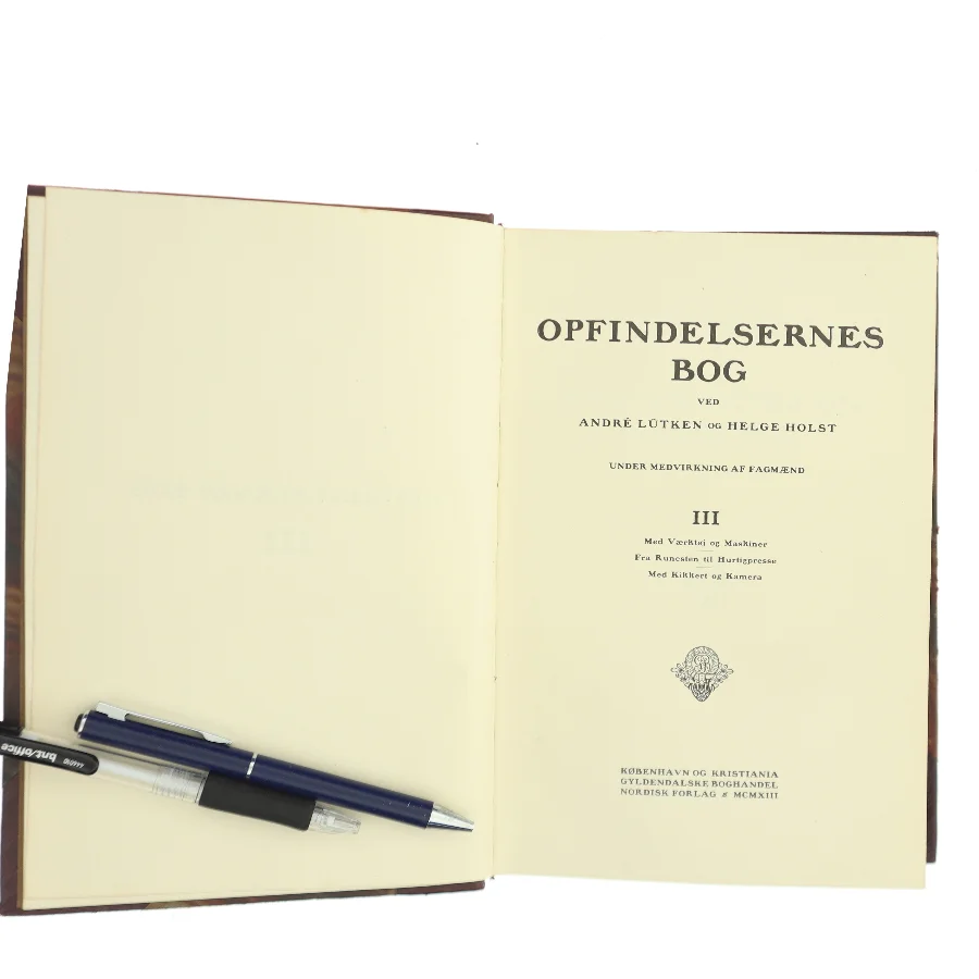 Opfindelsernes Bog af André Lütken (Bog)