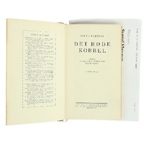 Det røde kobbel af Svend Fleuron (Bog)