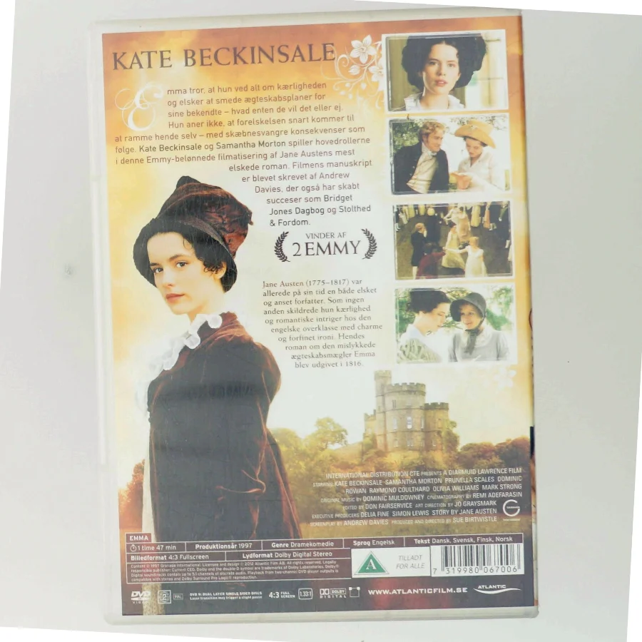Emma med Kate Beckinsale (DVD)