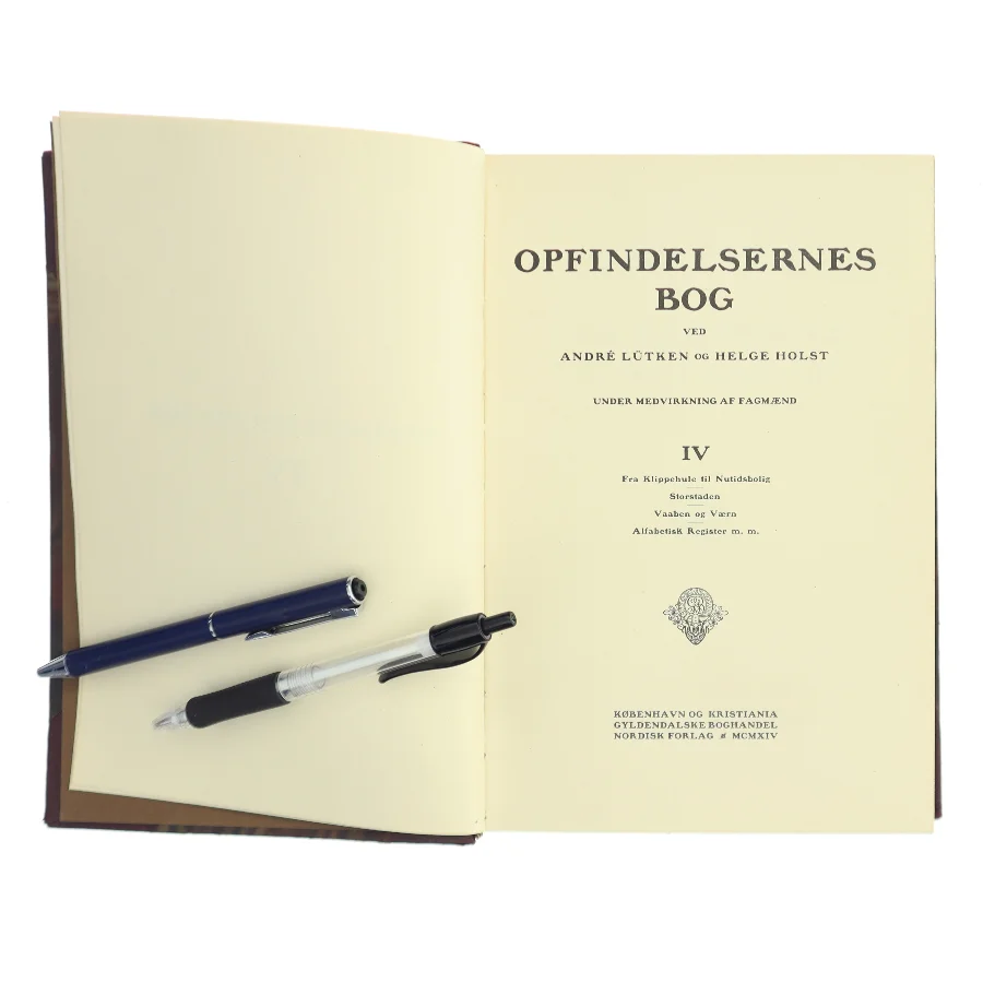 Opfindelsernes Bog af André Lütken (Bog)