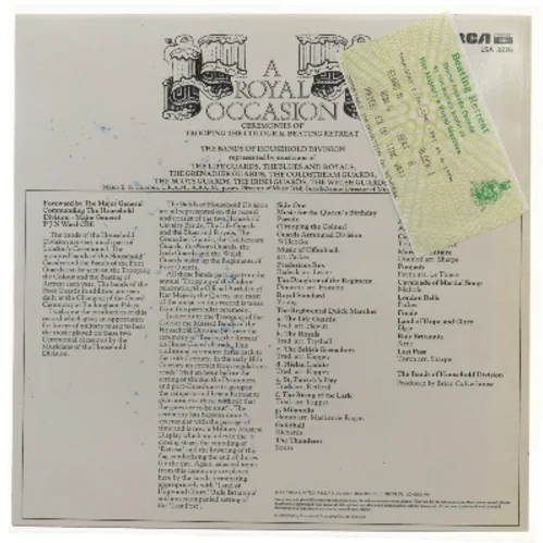 A Royal Occasion LP