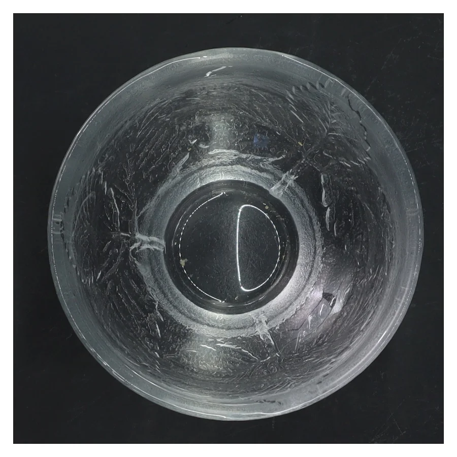 Glas skål (str. Ø 11,5 cm længde 8,5 cm)