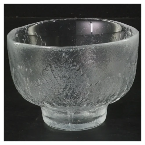 Glas skål (str. Ø 11,5 cm længde 8,5 cm)