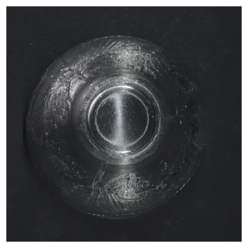 Glas skål (str. Ø 11,5 cm længde 8,5 cm)