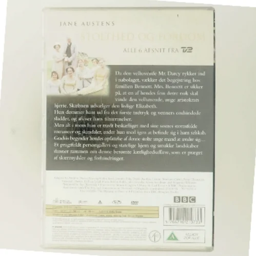 Stolthed og fordom med Colin Firth (DVD)